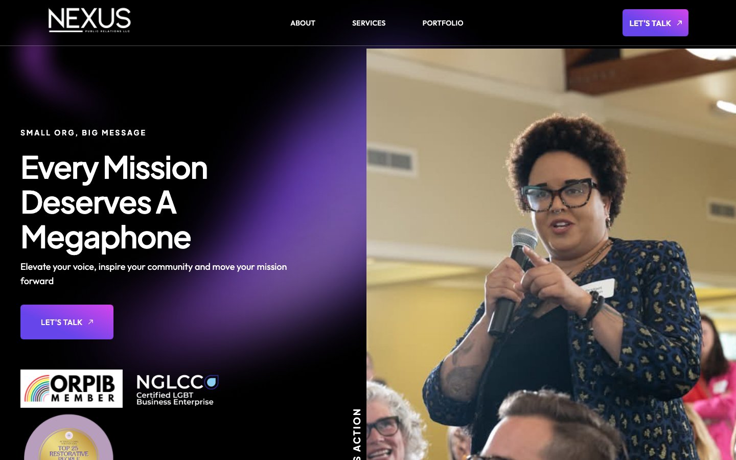 Nexus PR live site
