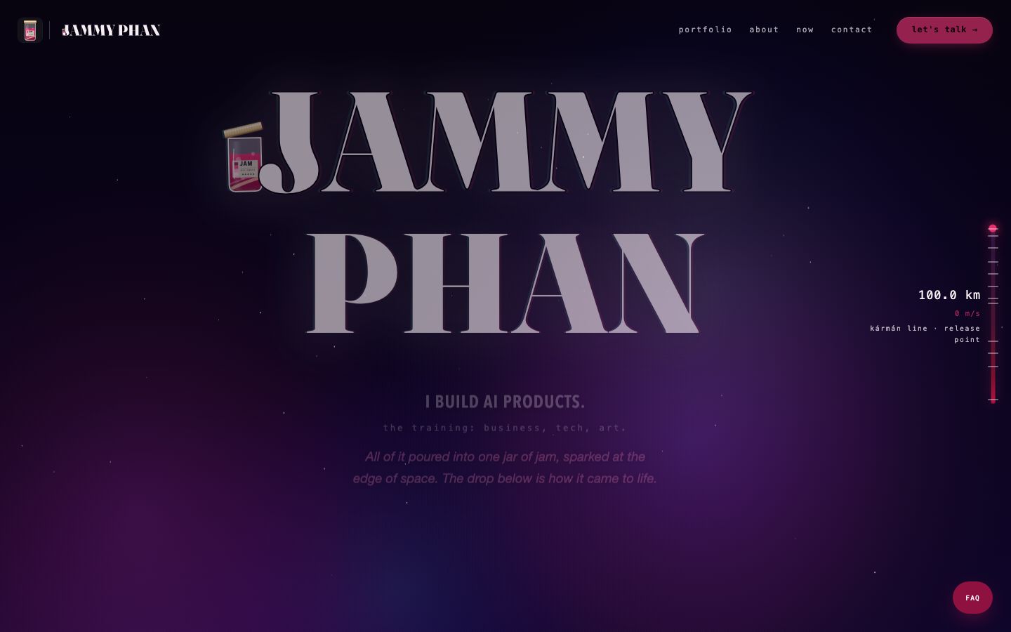 Jam Drop · live, hero frame